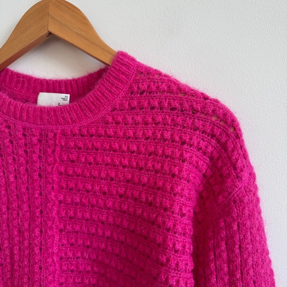 WILFRED FREE • Fortune Sweater in Electron Fuschia - Picture 4 of 10